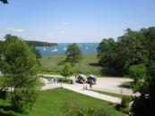 Blick vom Augustiner Chorherrenstift auf den Chiemsee (© NatKo)