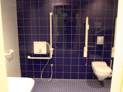 Behinderten WC Therme Bad Aibling (© NatKo)