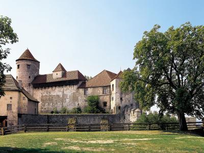 Burg Burghausen Hauptburg mit Bergfried (© Bayerische Schlösserverwaltung www.schloesser.bayern.de)