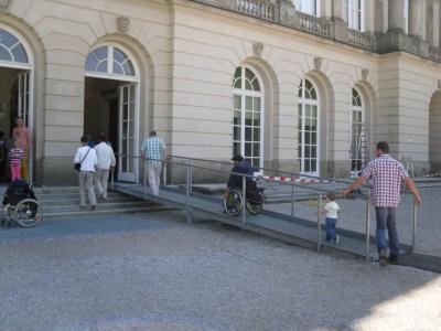 Eingang Schloss Herrenchiemsee (© NatKo)