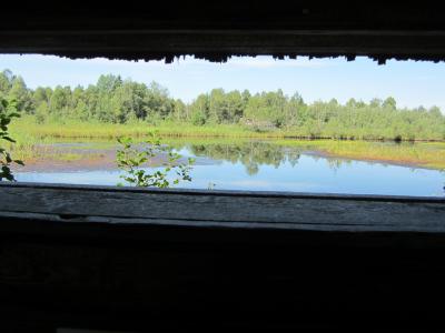 Ausblick beim "Hide"