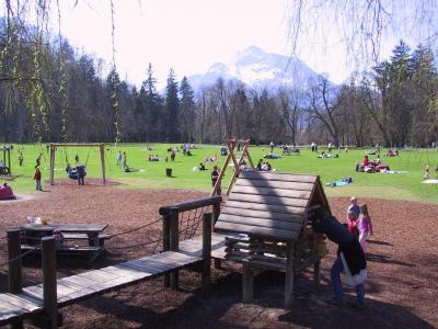 Spielplatz in Hellbrunn ©Schlossverwaltung Hellbrunn