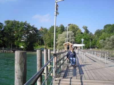 Steg Schloss Herrenchiemsee (© NatKo)